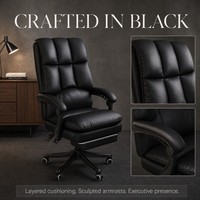 Chaise de bureau ergonomique AOR en promotion, idéale pour la maison, le bureau ou les cybercafés, avec base pivotante et inclinaison réglable, vente en gros directe usine