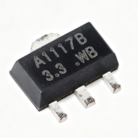 Nouveau régulateur linéaire LDO CJA1117B-3.3 SOT-89-3L IC 3.3V 1A SMD pour puce d'alimentation MCU