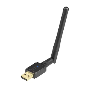 Adaptateur USB Bluetooth 100 longue distance 5.3 M pour haut-parleur PC souris avec antenne rotative