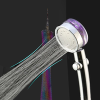 HOMEDEC Offre Spéciale Pommeau de Douche Mural Chromé Écologique à Haute Pression avec Jet Turbo et Design Vortex Helix