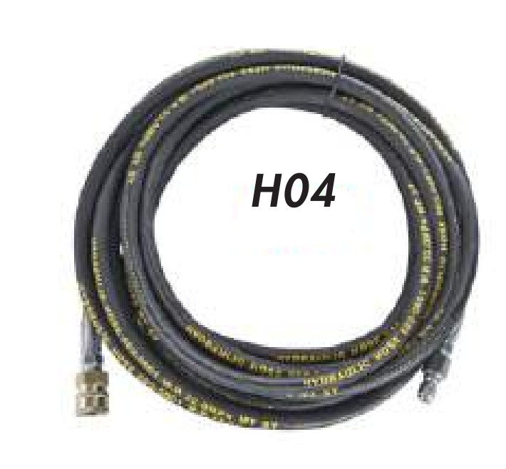 Шланг высокого давления с коннектором BISON (Китай), 4000 фунтов на кв. дюйм, 8 мм