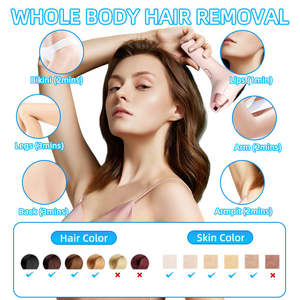 Enfriamiento de hielo 3 en 1 Fotodepilador indoloro Tratamiento permanente para todo el cuerpo Dispositivo de depilación láser IPL en el hogar para hombres y mujeres - Product Image 5