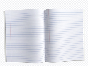 Cahier d'exercices personnalisé pas cher pour étudiants, reliure agrafée, lignage collégial, pour examens d'entrée et écriture - Product Image 3