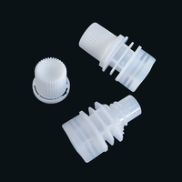 Bouchon en PE de 8,6 mm anti-fuite et de qualité alimentaire pour sachets d'emballage de lait de soja et de jus, fabriqué en Chine