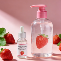 Parfum et Arôme de Fraise Sucrée pour Désinfectant pour les Mains, Huile Parfumée à la Fraise pour le Corps et le Bain – Vente Directe Usine