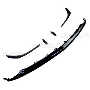 Front Bumper Lip Spoiler Body Kit Aprons Cover Guard for Mercedes-Benz GLA-Class H247 GLA200 GLA35 GLA45 AMG - Product Image 3