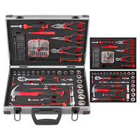 Juego de Herramientas Personalizable de Acero al Carbono al por Mayor para Hogar y Automóvil Gabinetes para Taller y Garaje Kit de Herramientas Manuales para Reparación de Autos Soporte OEM