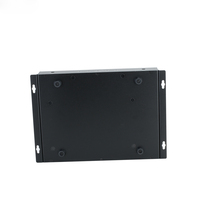 Boîtier de protection électronique en aluminium extrudé IP54 noir anodisé 6063 pour onduleur