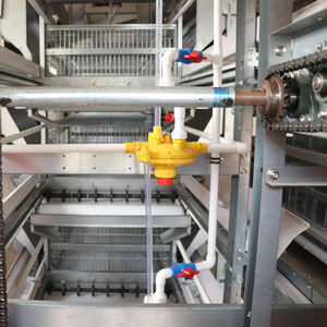 Baterí<span class=keywords><strong>a</strong></span> de alta eficiencia para criar pollos, jaula de malla duradera, equipo de crí<span class=keywords><strong>a</strong></span> de aves de corral para granja de pollos de capa agrícola - Product Image 4