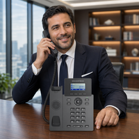 Téléphone IP professionnel SIP GrandStream GRP2601W, Voix HD, Conférence Opus 5 voies, EHS, VoIP, Wi-Fi, Linux, Bureau, Centre d'appels