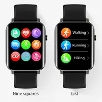 Smartwatch 1.69 אינץ ספורט חכם שעון Hd מגע מסך ip68 חכם שעון יוניסקס אינטליגנטי יד שעונים