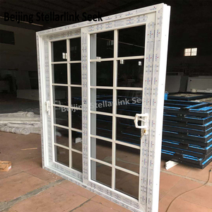 ประตูบานเลื่อน UPVC กระจกนิรภัยสองชั้น แข็งแรงทนทาน ประหยัดพลังงาน กันน้ำ เหมาะสำหรับบ้านสมัยใหม่ ระเบียง วิลล่า - Product Image 6