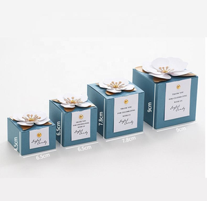 Wedding favor <b>box</b> candy gift <b>box</b> paper wedding <b>box</b> <b>party</b> favor <b>box</b> foldable candy <b>box</b> square paper gift <b>box</b> - Product Image 4