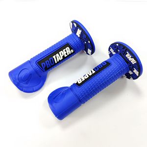 Poignées de guidon de moto Pro Taper en caoutchouc rouge antidérapantes ergonomiques pour amélioration des motos tout-terrain - Product Image 2