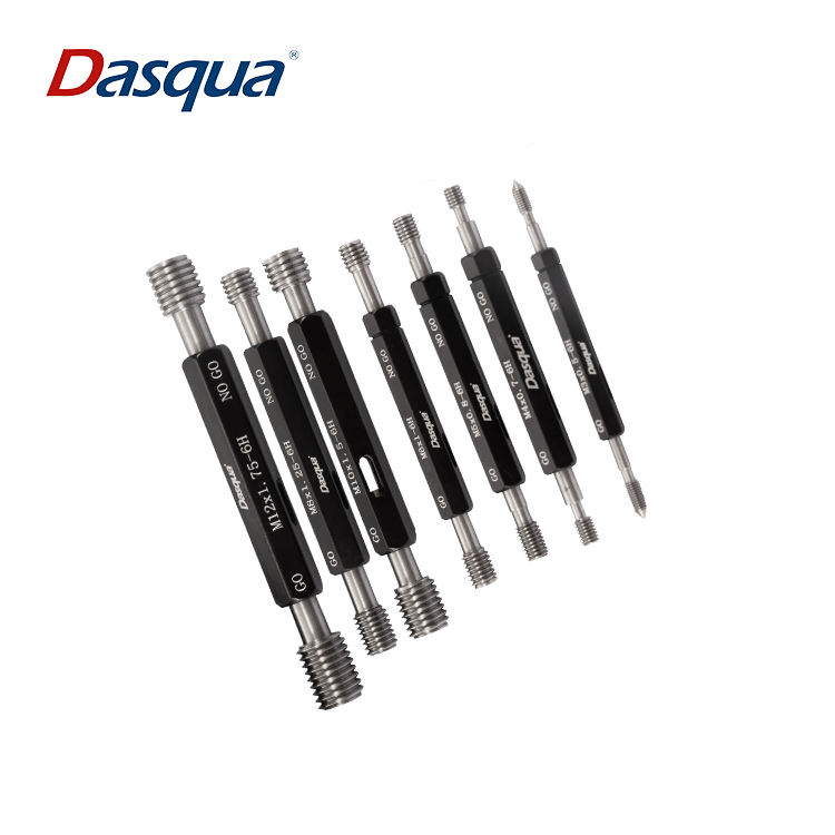 Iso 1502 Thread Plug Dasqua ANSI B1.2 DIN ISO 1502 7pcs Thread Plug Gauge Set