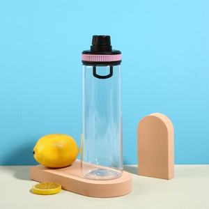 Personalized 750ML PS Plastic Fitness Sports <b>Water</b> <b>Bottle</b> Leak-Proof <b>Handle</b> Rope BPA Free Dishwasher Safe Anti-corrosion Coating - Product Image 4