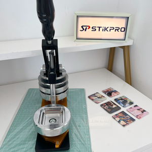 50 mét vuông Huy hiệu máy làm Botton Maker với 50 nam châm và 50 Botton Pin vật liệu - Product Image 2