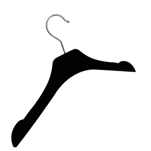 Cintres à crochets en plastique floqué pour vêtements féminins haut de gamme, avec logo personnalisé, robustes et classiques, pour salon, <span class=keywords><strong>TikTok</strong></span> Live - Product Image 6
