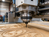 Reductor de Velocidad Armónico Tipo Copa HCSG Compacto, Sin Holgura, Movimiento Suave para Máquina CNC de Tallado y Grabado en Madera, Eje Rotatorio