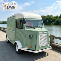 Remolque de Comida TUNE, Totalmente Equipado, Cocina Móvil, Camión de Comida, Carrito de Catering con Cocina Completa para Negocios Ambulantes