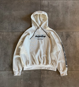 Alta calidad 2025 nuevo OEM ODM logotipo personalizado 100% algodón Transferencia de Calor impresión Streetwear pulóver Y2k liso de talla grande Sudadera con capucha para hombre - Product Image 2