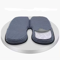Coussin de siège en forme de U en polymère Q élastique, soutien lombaire pour chaise de bureau, soulagement de la sciatique, soutien du coccyx, coussin de siège en POE