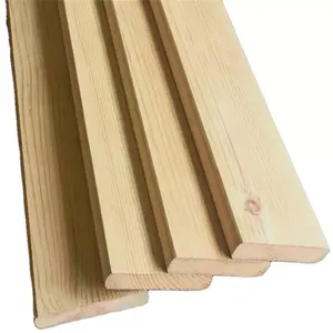 Chinese Solid Pine Wood Board Building Material Pine Wood Lumber Timber