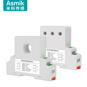 Módulo Transmisor de Corriente Asmik 4-20mA 0-5Aac, Sensor de Voltaje para Montaje en Riel DIN - Product Image 2