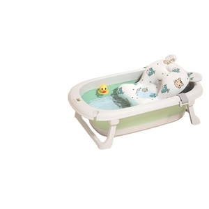 Bañera Plegable para Bebé, de Plástico, Grande, Sensible a la Temperatura Corporal, de 0 a 12 Meses, para Uso Doméstico, Bañera para Recién Nacidos - Product Image 5