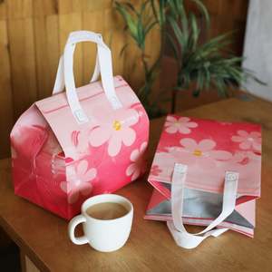 Sac isotherme personnalisable pour plats à emporter, en non-tissé avec doublure en aluminium, pour aliments chauds ou froids - Product Image 1