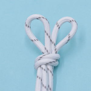 Cordones de repuesto Coolstring redondos de poliéster tejido personalizado Color doble espiga tejido - Product Image 2