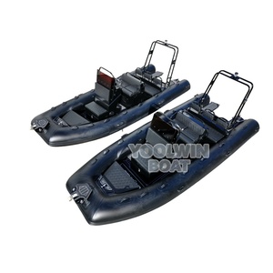 Bote RIB <span class=keywords><strong>de</strong></span> 5.8m, Orca Negra, Hypalon, para Recreo y Navegación, Casco <span class=keywords><strong>de</strong></span> Aluminio Ligero en V Profunda, en <span class=keywords><strong>Venta</strong></span> - Product Image 2