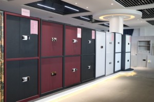 Classeur résistant au feu armoires de rangement secrètes coffres-forts à empreintes digitales armoire à mot de passe intelligente coffre-fort - Product Image 6