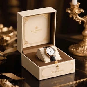 Hot Selling Luxury Watch <strong>Boxes</strong> Cases Custom Logo Cardboard Packaging Necklace Jewelry Earring Tie - Product Image 4