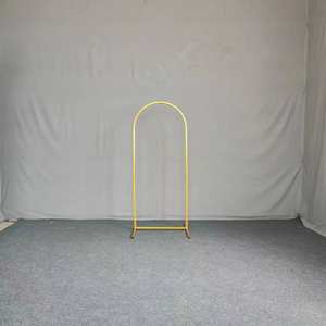 بيع بالجملة ذهبي أبيض معدني قوس عرس إطار خلفية حامل لبالونات الحفلات زهرة إطار زهرة الديكور المرحلة - Product Image 4