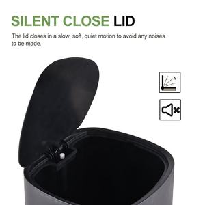 المصنع مباشرة بيع أفضل بيع الحديثة ABS PP المواد البلاستيكية منزل سلة مهملات - Product Image 5