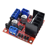 Module original de carte contrôleur d'entraînement de moteur pas à pas de pont en H double L298N pour robot de voiture intelligente