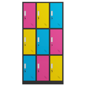 Morgie-taquillas de almacenamiento de acero, armario de seguridad, tamaño de Color personalizado, para escuela, gimnasio, oficina, armario de Metal - Product Image 6