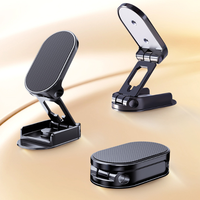 Produits Phares 2026 : Support Téléphone Voiture Magnétique Puissant Pliable Universel en Alliage de Zinc pour Accessoires de Téléphone Portable (OEM)