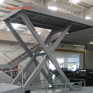 Meja tulis hidrolik elektrik tugas berat, gunting pengangkat ganda dengan <span class=keywords><strong>Platform</strong></span> besar - Product Image 2