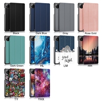 Pour Xiaomi Redmi Pad SE 8,7 pouces, housse de tablette, support pliable à trois volets pour Redmi Pad SE 4G 8,7'' 2024, coque de protection avec fonction de réveil et de mise en veille automatique