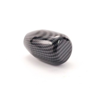 Carbon Fiber Gear <b>Shift</b> <b>Knob</b> Universal 5 6 Speed Lightweight Aluminum Alloy Handle Car Modification Accessory - Product Image 2