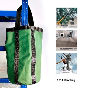 Sac en toile sur mesure en gros, grande capacité, sac à outils de chantier suspendu en forme de baril pour haute altitude, usage spécial - Product Image 5