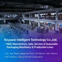 Machine de positionnement de bouteilles rotative avec commande PLC pour lignes de remplissage Keypack