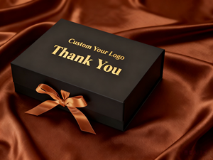 Hochwertige Große Schwarze Faltbare Magnetische Geschenkboxen aus Karton für Babygeschenke mit Individuellem Logo und Deckel für Kleinunternehmen - Product Image 3