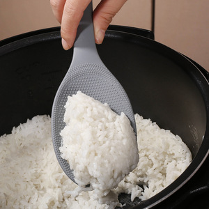 Cuillère à riz en silicone, résistante à la chaleur, antiadhésive, pour cuiseur à riz, ustensile de cuisine de qualité alimentaire - Product Image 2