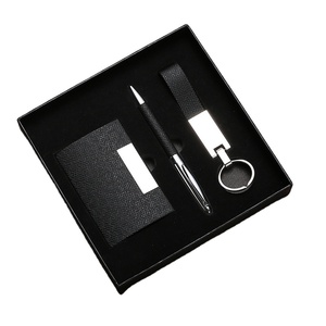 Set <span class=keywords><strong>regalo</strong></span> di lusso personalizzato portachiavi con portacarte personalizzato-articoli promozionali aziendali <span class=keywords><strong>idee</strong></span> <span class=keywords><strong>regalo</strong></span> per prodotti <span class=keywords><strong>da</strong></span> <span class=keywords><strong>ufficio</strong></span> - Product Image 1