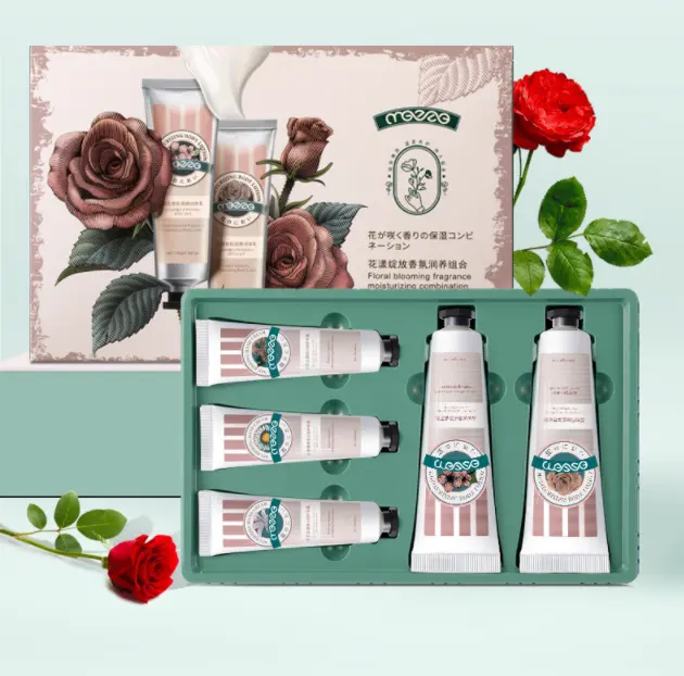 Fragrance combination set body lotion + hand cream set box long-lasting fragrance without stickiness body lotion set