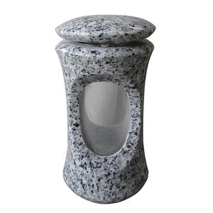 Farol de paisaje de luz Solar de <span class=keywords><strong>cementerio</strong></span> de granito negro, lámpara estándar <span class=keywords><strong>para</strong></span> exteriores, <span class=keywords><strong>para</strong></span> Monuement Grave - Product Image 2