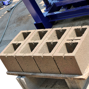 Mesin Pembuat Bata Beton Manual Kecil HF Brick Machinery QTJ4-35B2 Garansi 1 Tahun Material Industri - Product Image 5